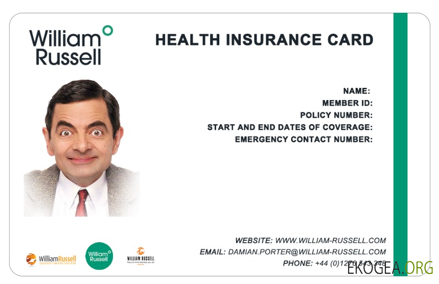 Carte d'assurance maladie de la République Centrafricaine